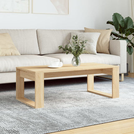 Soffbord sonoma-ek 102x50x35 cm konstruerat trä