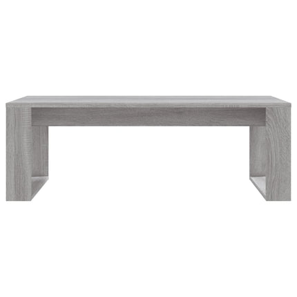 Soffbord grå sonoma 102x50x35 cm konstruerat trä