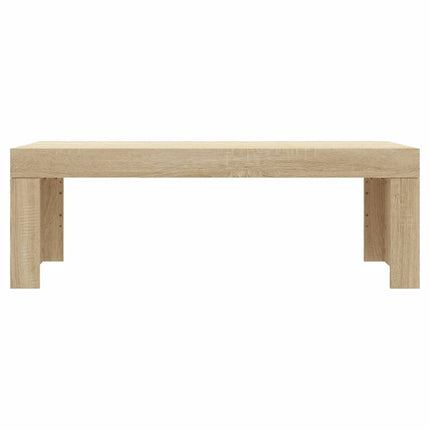 Soffbord sonoma-ek 102x50x36 cm konstruerat trä
