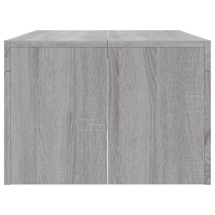 Soffbord grå sonoma 102x50x36 cm konstruerat trä