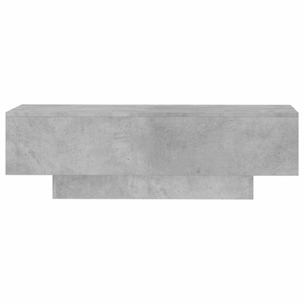 Soffbord betonggrå 100x49,5x31 cm konstruerat trä