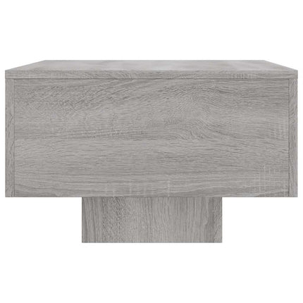 Soffbord grå sonoma 100x49,5x31 cm konstruerat trä