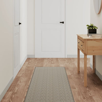 Gångmatta sisallook platina 50x200 cm