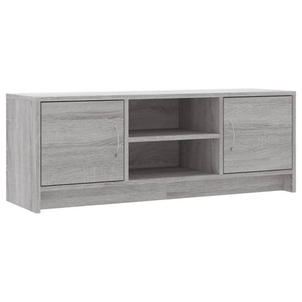 Tv-bänk grå sonoma 102x30x37,5 cm konstruerat trä