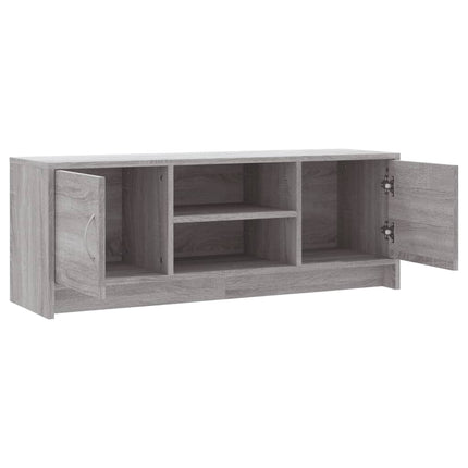Tv-bänk grå sonoma 102x30x37,5 cm konstruerat trä
