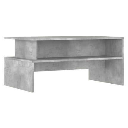 Soffbord betonggrå 90x55x42,5 cm konstruerat trä