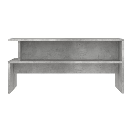 Soffbord betonggrå 90x55x42,5 cm konstruerat trä