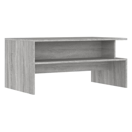 Soffbord grå sonoma 90x55x42,5 cm konstruerat trä