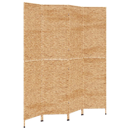 Rumsavdelare 4 paneler 163x180 cm vattenhyacint