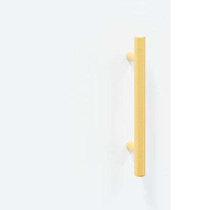 Högskåp vit 69,5x34x180 cm konstruerat trä