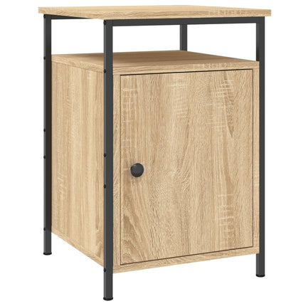 Sängbord sonoma-ek 40x42x60 cm konstruerat trä