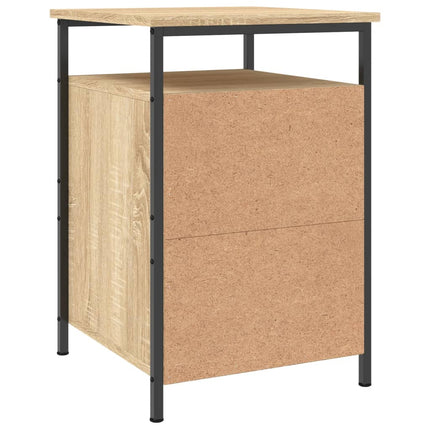 Sängbord sonoma-ek 40x42x60 cm konstruerat trä