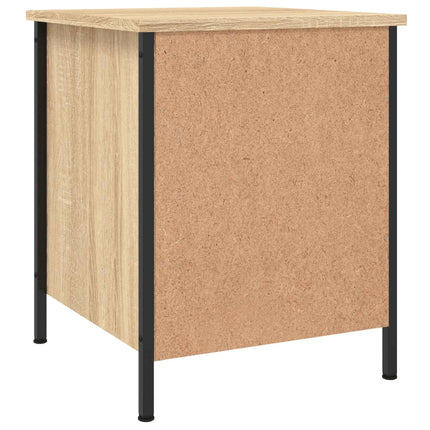 Sängbord sonoma-ek 40x42x50 cm konstruerat trä