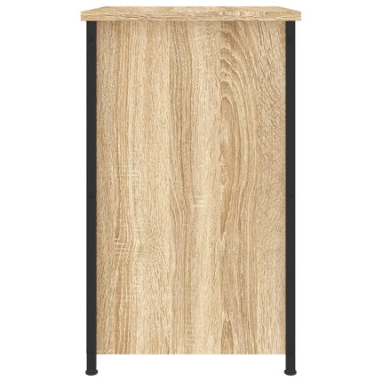 Sängbord sonoma-ek 40x36x60 cm konstruerat trä
