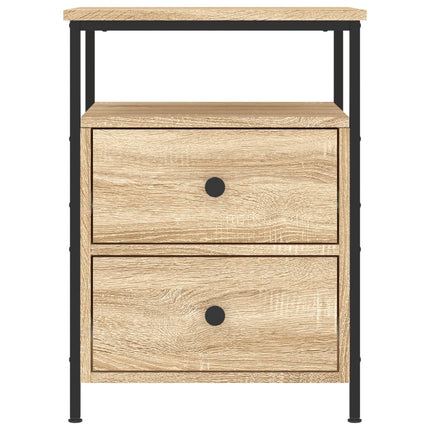 Sängbord sonoma-ek 44x45x60 cm konstruerat trä