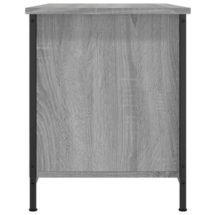 Tv-bänk grå sonoma 80x40x50 cm konstruerat trä