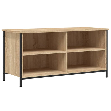 Tv-bänk sonoma-ek 100x40x50 cm konstruerat trä