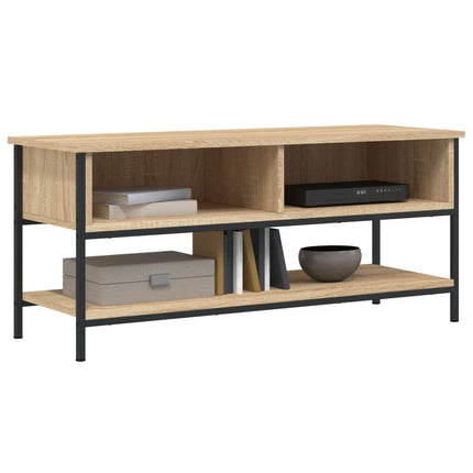 TV-skåp Sonoma ek 100x35x45 cm konstruerat trä