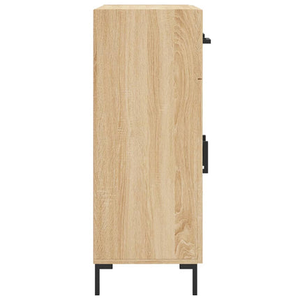 Skänk sonoma-ek 69,5x34x90 cm konstruerat trä