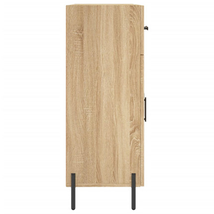 Skänk sonoma-ek 69,5x34x90 cm konstruerat trä