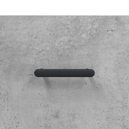 Skänk betonggrå 69,5x34x90 cm konstruerat trä