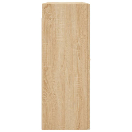 Väggskåp sonoma-ek 69,5x34x90 cm