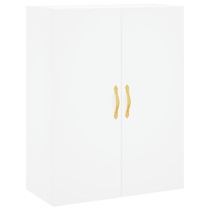 Väggskåp vit 69,5x34x90 cm