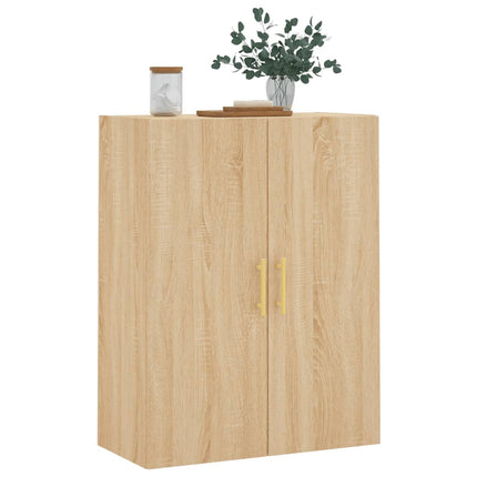 Väggskåp sonoma-ek 69,5x34x90 cm