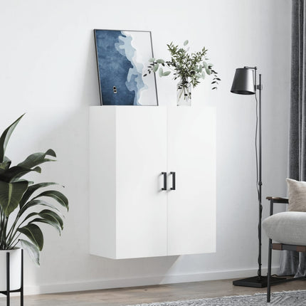 Väggskåp vit 69,5x34x90 cm
