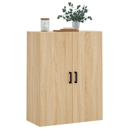 Väggskåp sonoma-ek 69,5x34x90 cm