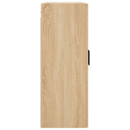 Väggskåp sonoma-ek 69,5x34x90 cm