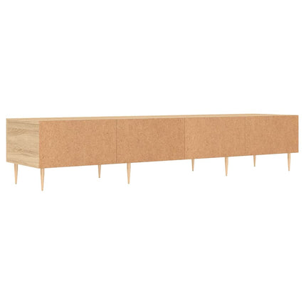 Tv-bänk sonoma ek 150x36x30 cm konstruerat trä