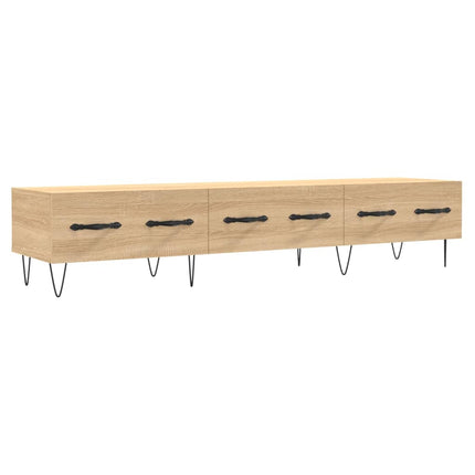 Tv-bänk sonoma ek 150x36x30 cm konstruerat trä