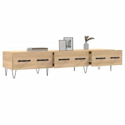 Tv-bänk sonoma ek 150x36x30 cm konstruerat trä