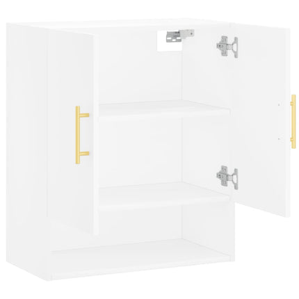 Väggskåp vit 60x31x70 cm konstruerat trä