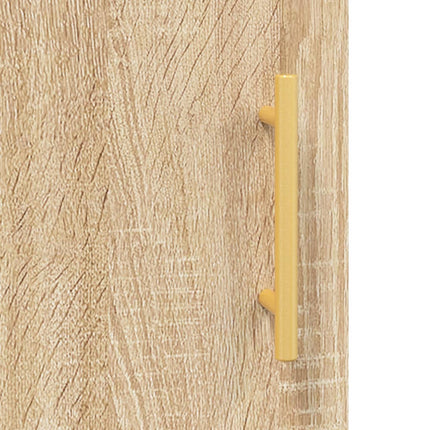 Väggskåp sonoma-ek 60x31x70 cm konstruerat trä