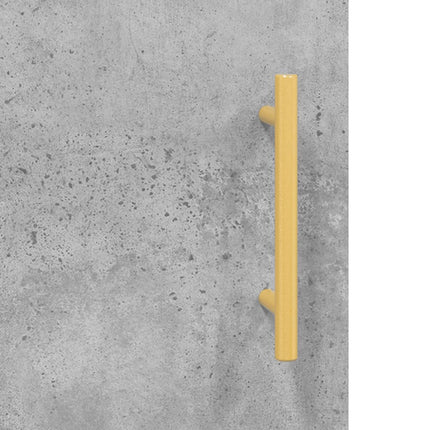 Väggskåp betonggrå 60x31x70 cm konstruerat trä