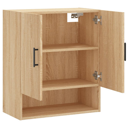 Väggskåp sonoma-ek 60x31x70 cm konstruerat trä