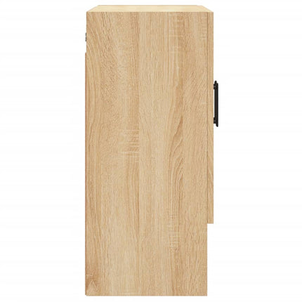 Väggskåp sonoma-ek 60x31x70 cm konstruerat trä