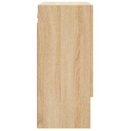 Väggskåp sonoma-ek 60x31x70 cm konstruerat trä