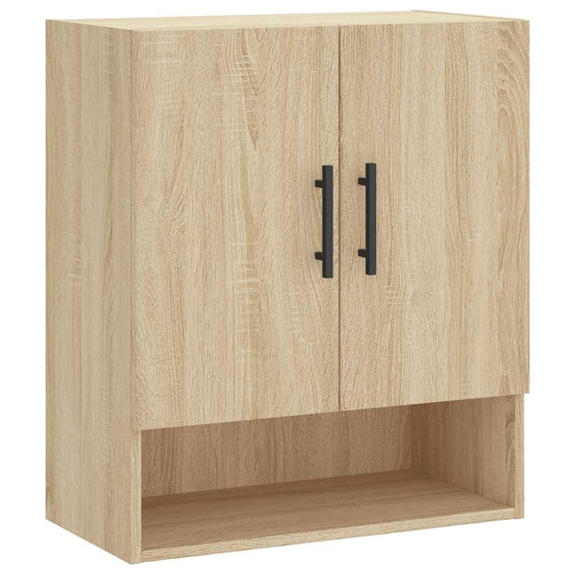 Väggskåp sonoma-ek 60x31x70 cm konstruerat trä