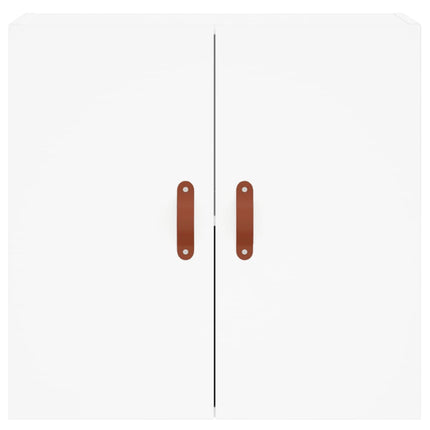 Väggskåp vit 60x31x60 cm konstruerat trä