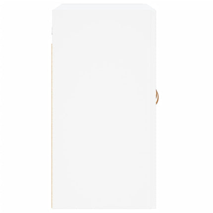 Väggskåp vit 60x31x60 cm konstruerat trä