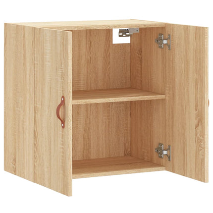 Väggskåp sonoma-ek 60x31x60 cm konstruerat trä