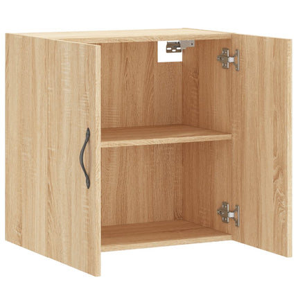 Väggskåp sonoma-ek 60x31x60 cm konstruerat trä