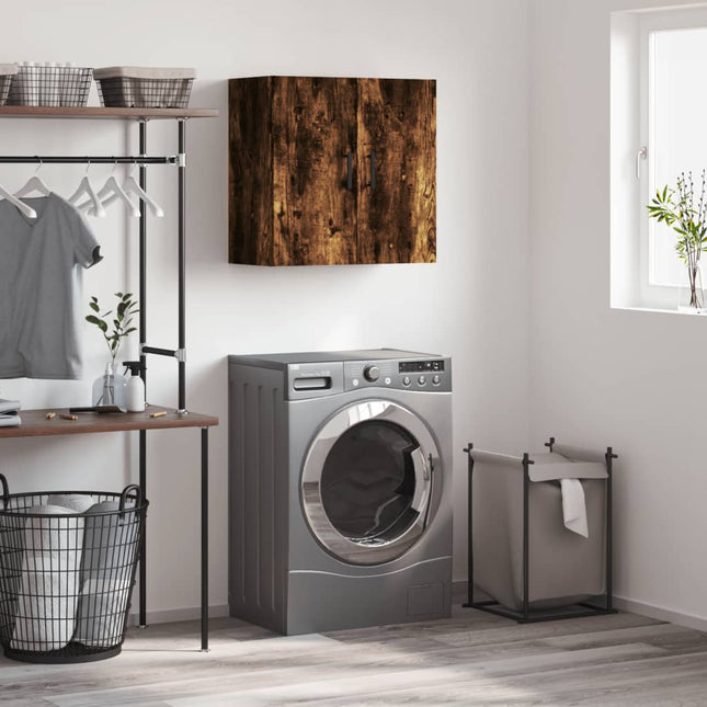 Väggskåp Åldrat Trä 60X31X60 Cm Konstruerat Trä