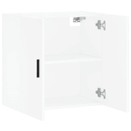 Väggskåp vit 60x31x60 cm konstruerat trä