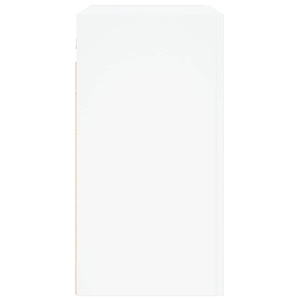 Väggskåp vit 60x31x60 cm konstruerat trä