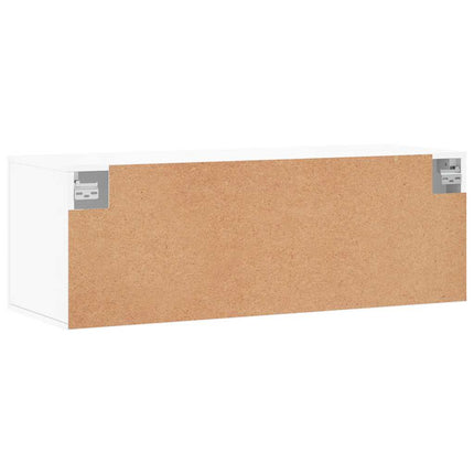 Väggskåp vit 100x36,5x35 cm konstruerat trä