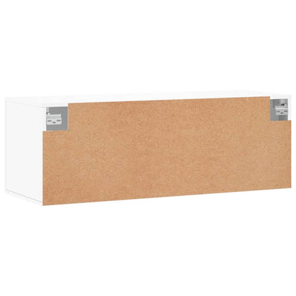 Väggskåp vit 100x36,5x35 cm konstruerat trä